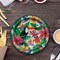 8 Count Tropical Palm Leaves Luau Party Paper Dinner Plates 9" Tropical Party Supplies